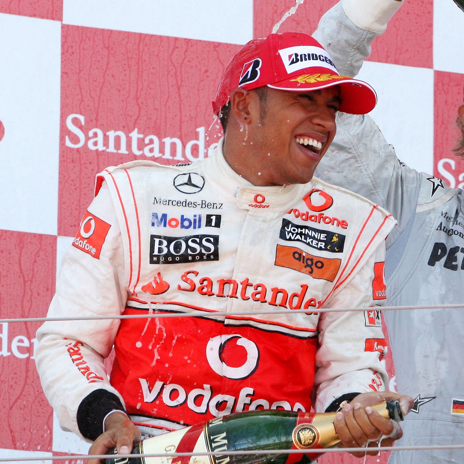 Season Launch LOT 016 - Lewis Hamilton 2011 McLaren F1® Team Race Used Race Suit