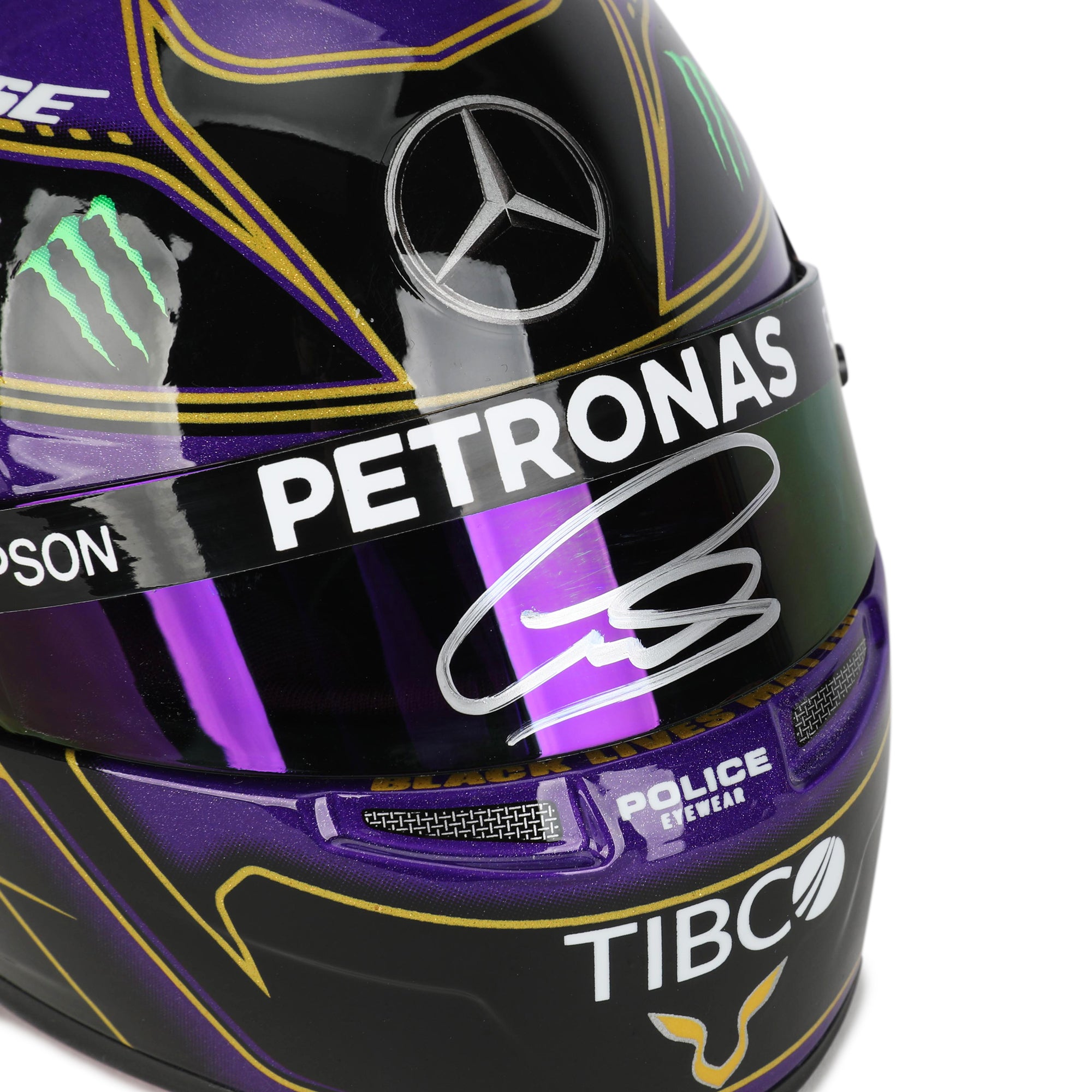 Lewis Hamilton Abu Dhabi 2020 Signed 1:2 Scale Helmet