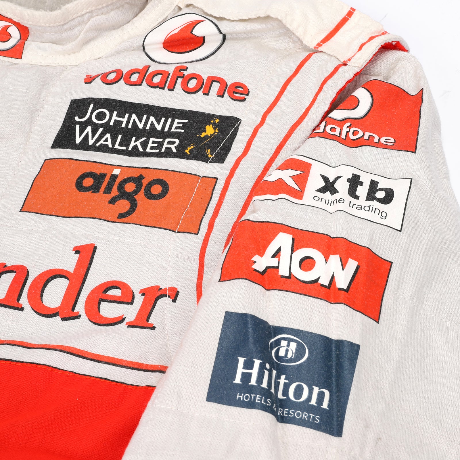 Season Launch LOT 016 - Lewis Hamilton 2011 McLaren F1® Team Race Used Race Suit