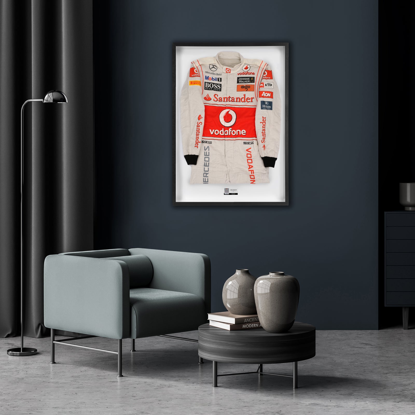 Season Launch LOT 016 - Lewis Hamilton 2011 McLaren F1® Team Race Used Race Suit