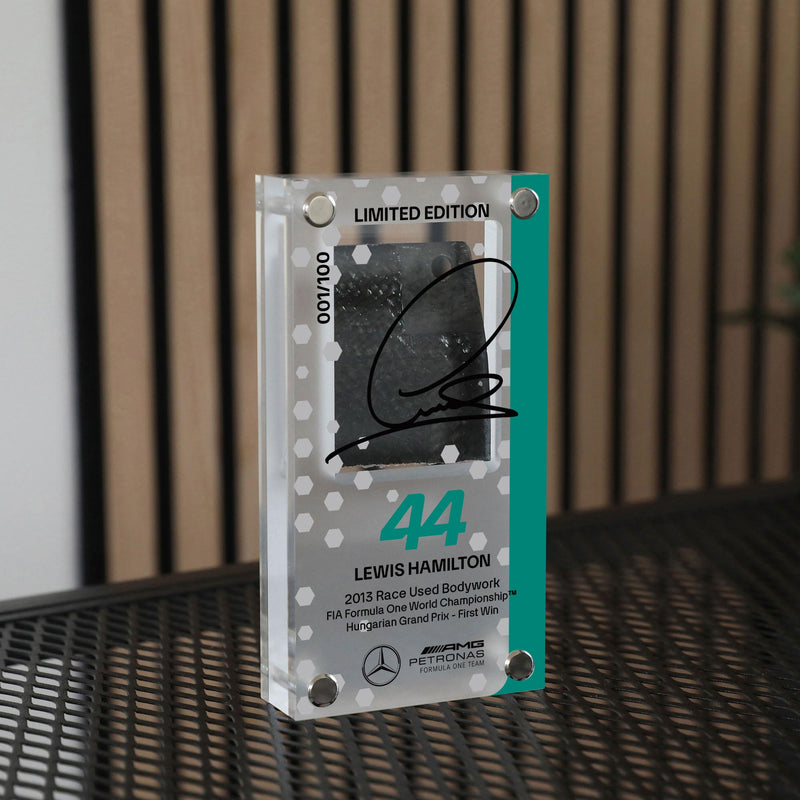 Lewis Hamilton 2013 ‘First Win’ Bodywork in Acrylic – Hungarian GP