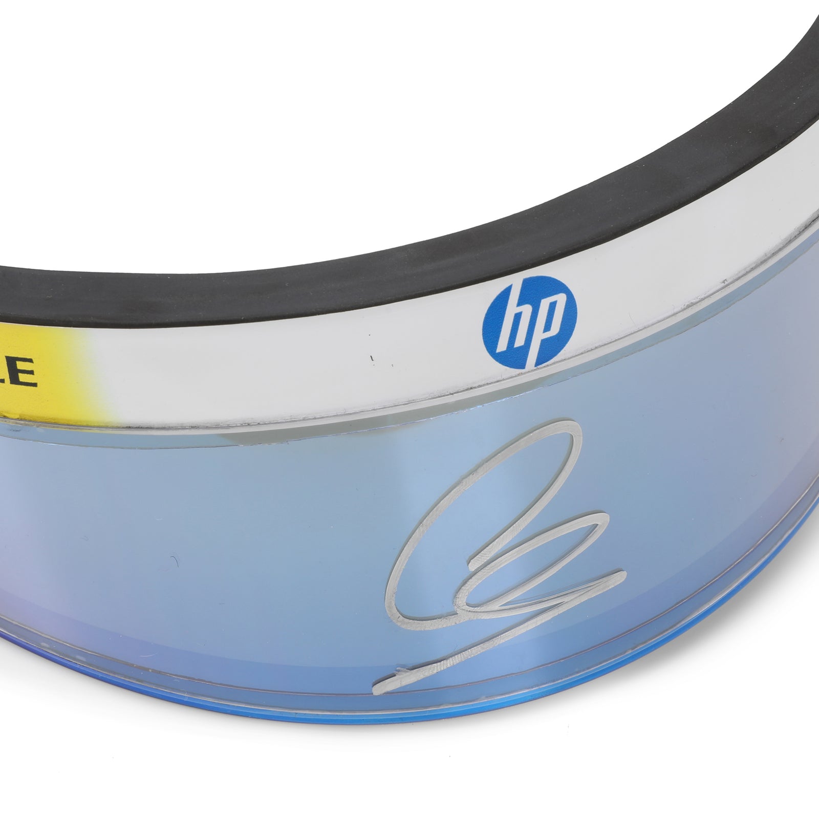 LOT 743 - Lewis Hamilton 2025 Ferarri Visor - Used Signed