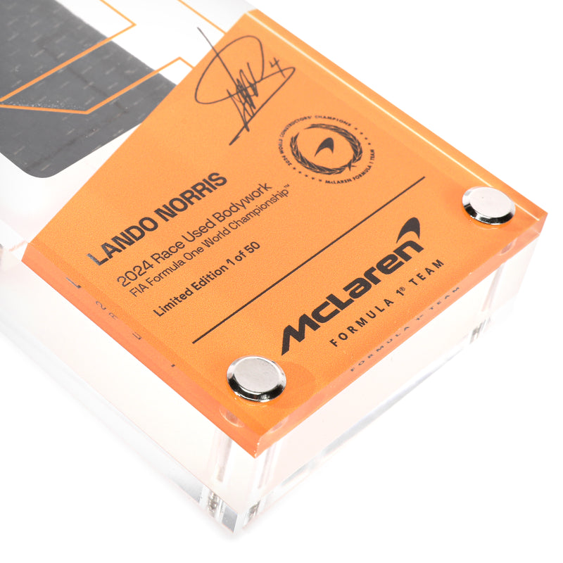 Limited Edition Lando Norris 2024 Constructors’ Champions Bodywork in Acrylic