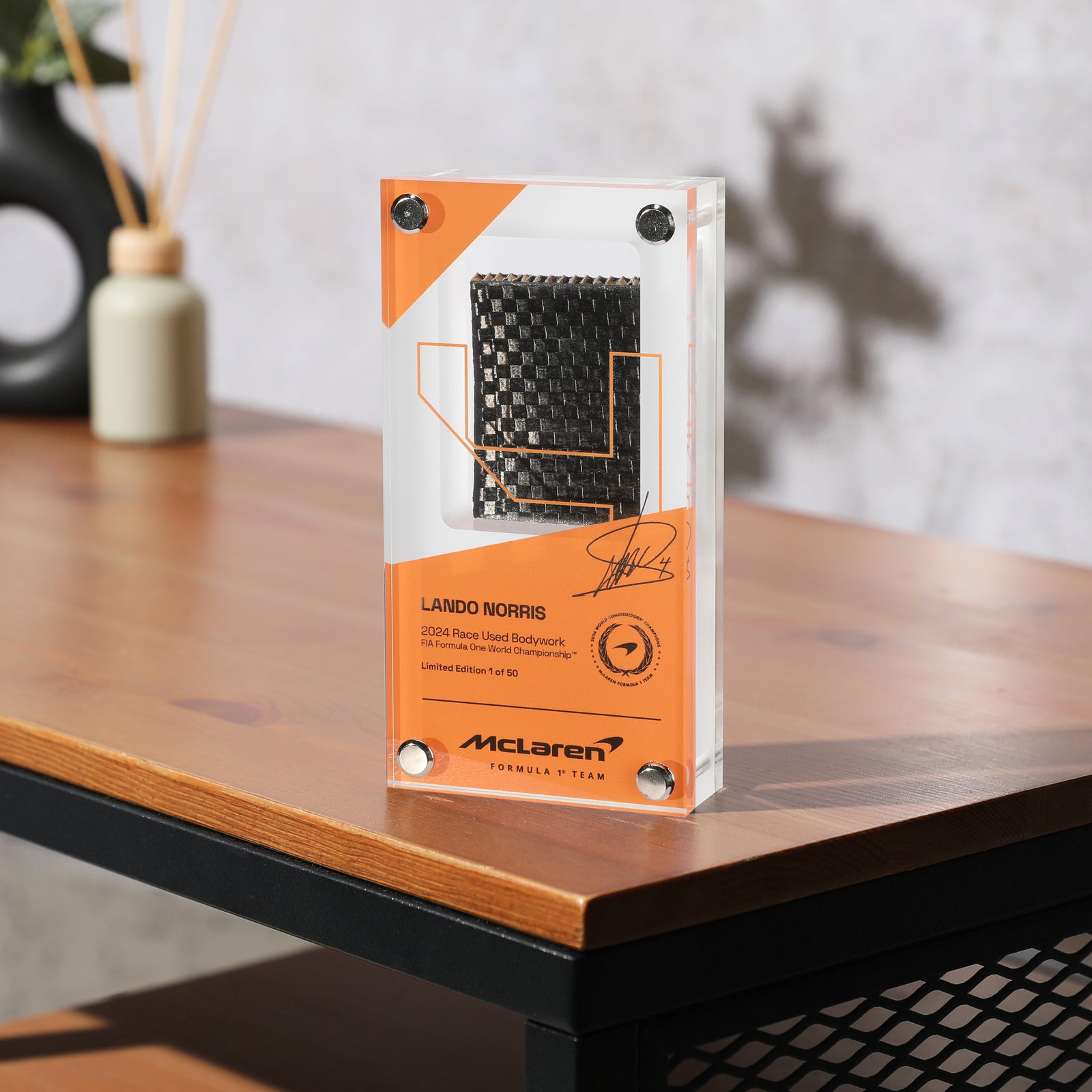 Limited Edition Lando Norris 2024 Constructors’ Champions Bodywork in Acrylic