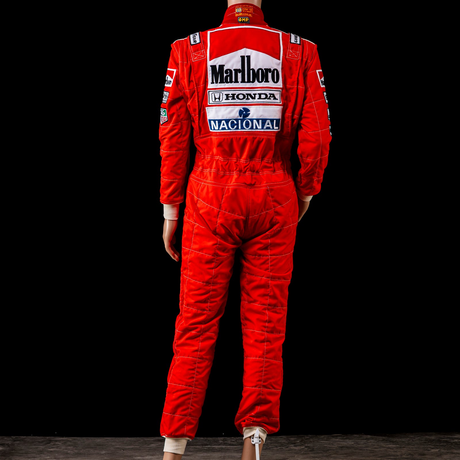 Ayrton Senna 1991 McLaren Suit - Japan GP OMP Official Replica COA