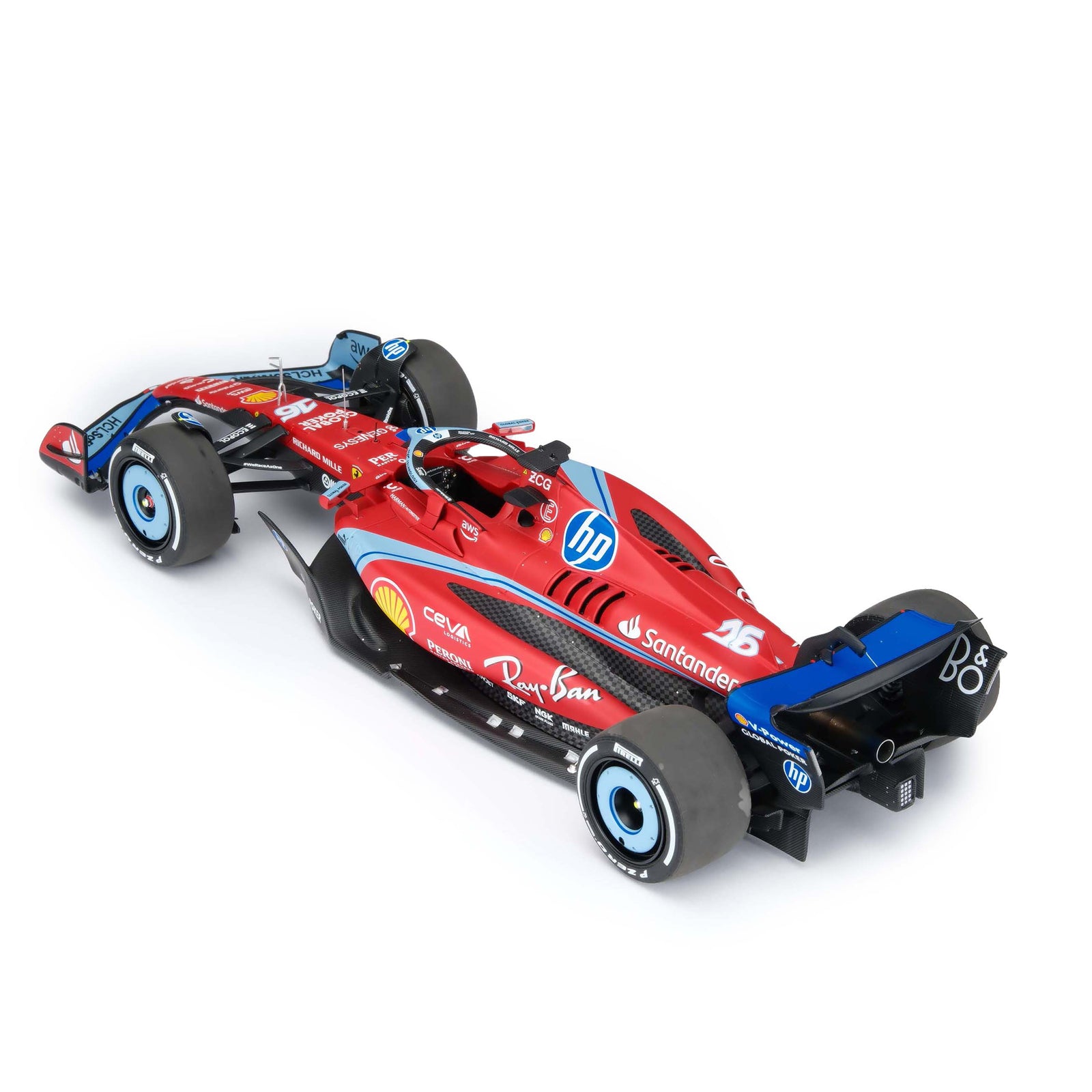 Charles Leclerc 2024 Ferrari SF-24 1:18 Scale Model Miami GP Edition