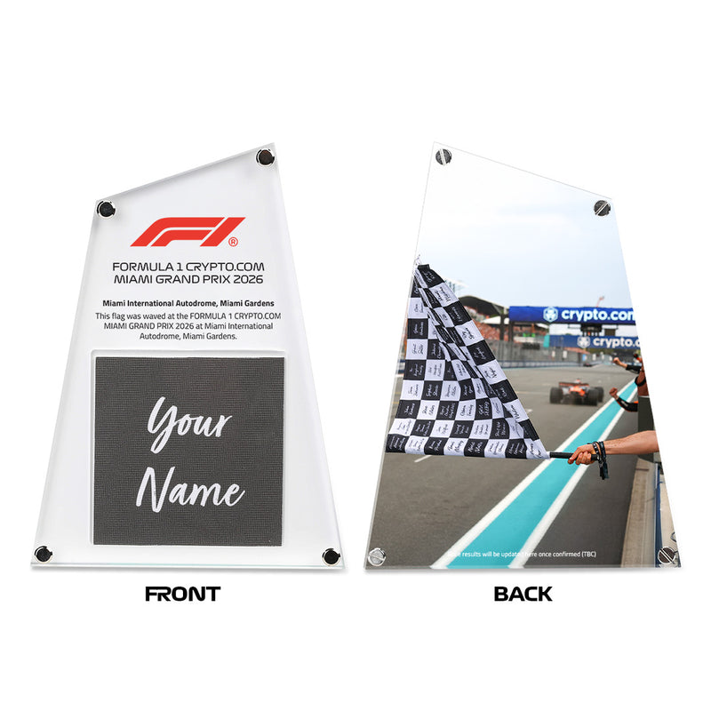 Own the Chequered Flag - 2026 Miami Grand Prix