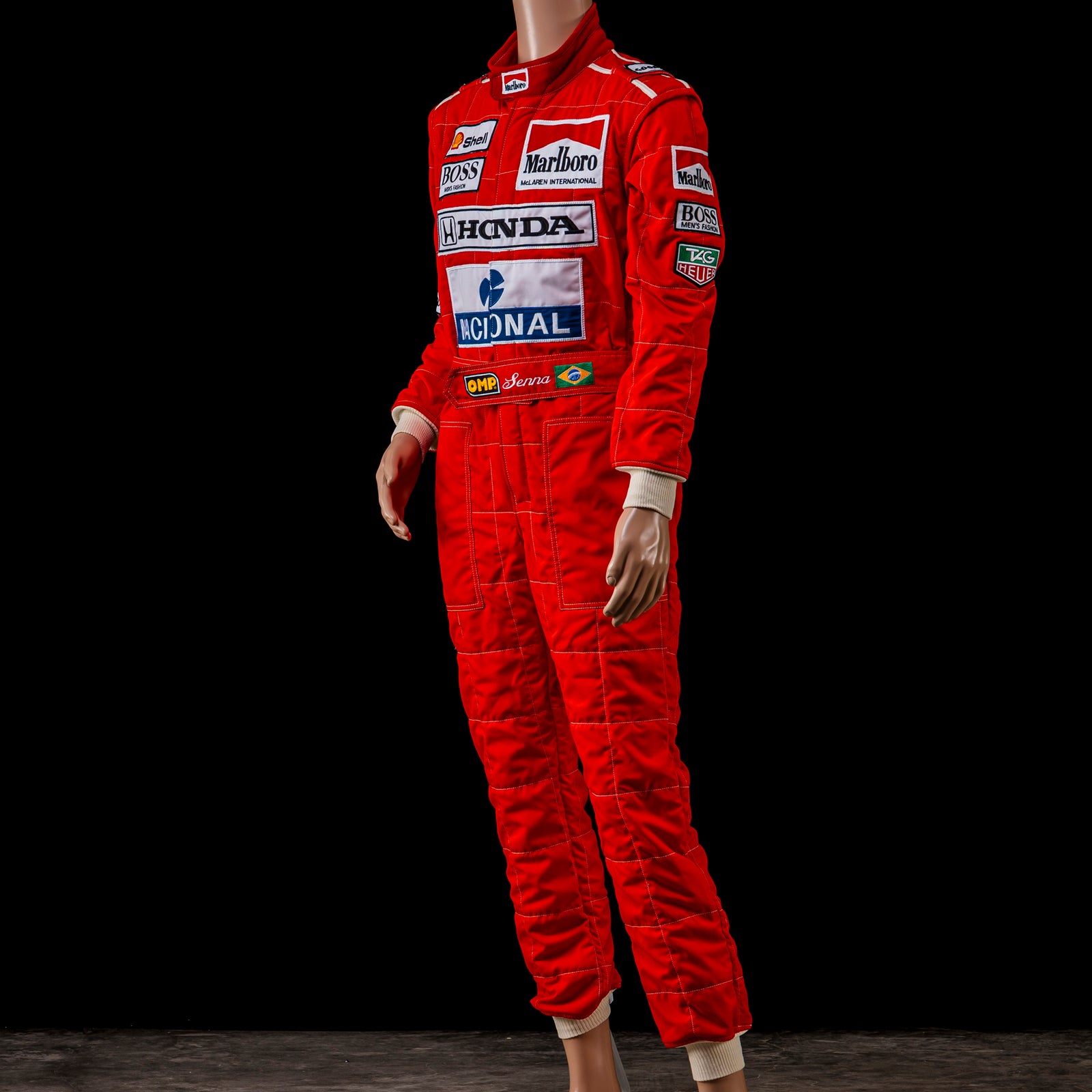 Ayrton Senna 1991 McLaren Suit - Japan GP OMP Official Replica COA
