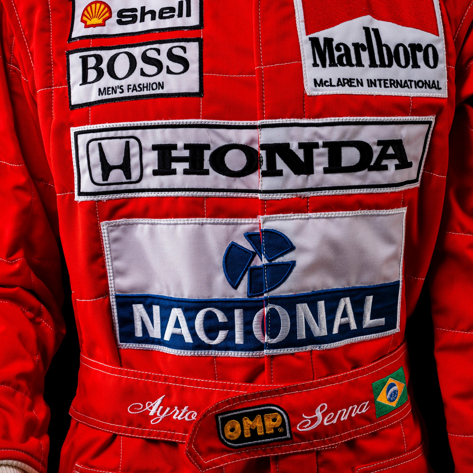 Ayrton Senna 1991 McLaren Suit - Japan GP OMP Official Replica COA