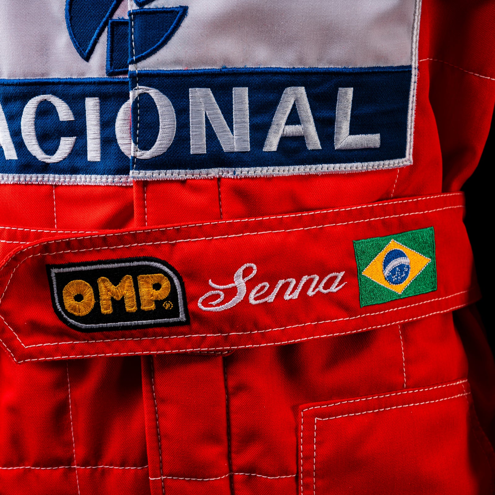 Ayrton Senna 1991 McLaren Suit - Japan GP OMP Official Replica COA