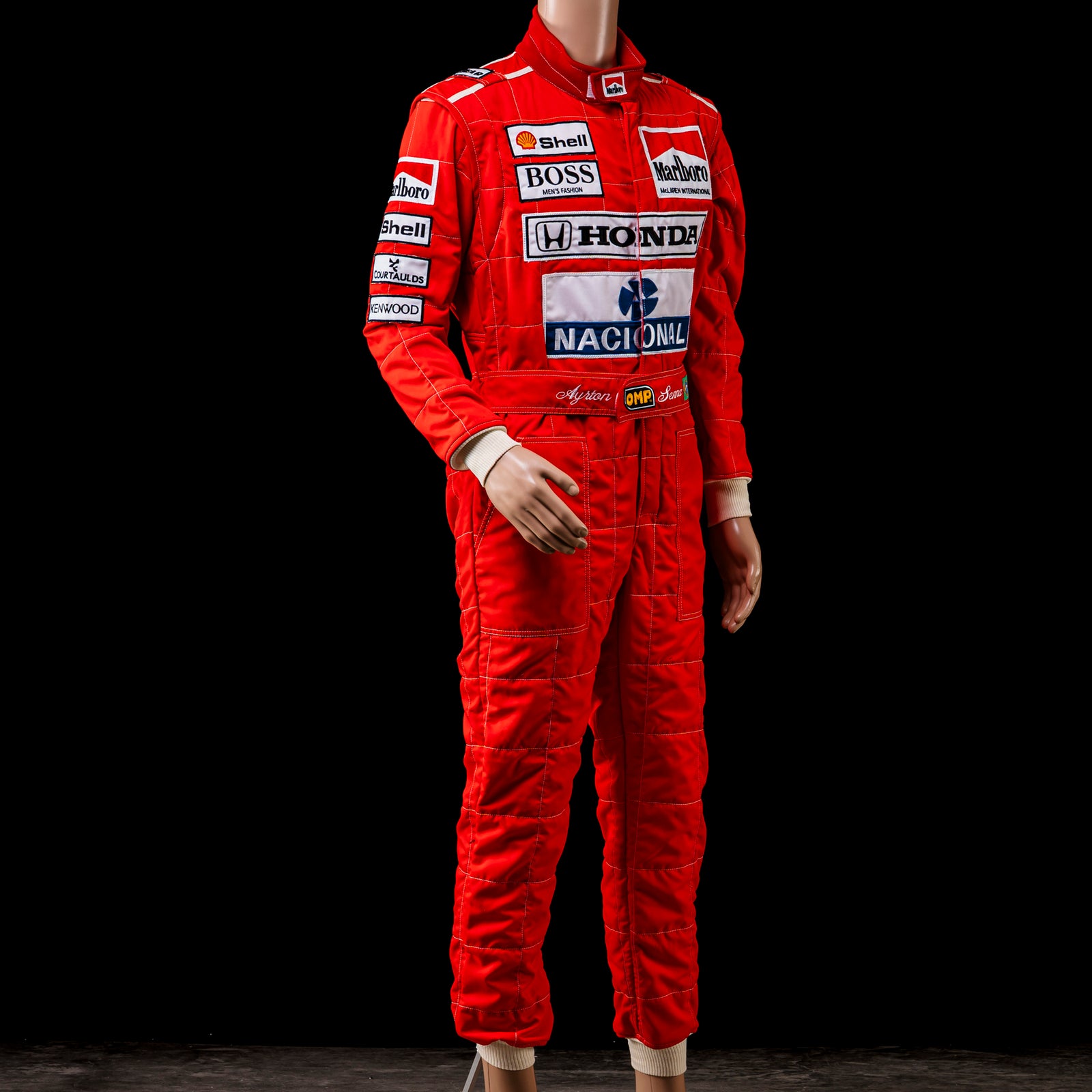 Ayrton Senna 1991 McLaren Suit - Japan GP OMP Official Replica COA