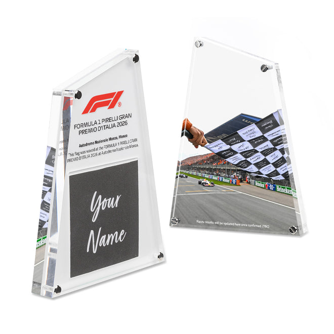 Own the Chequered Flag - 2026 Italian Grand Prix