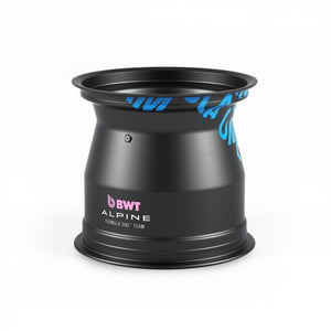 BWT Alpine Formula One Team mini wheel rim 2026 Formula 1 inspired motorsport collectible display piece