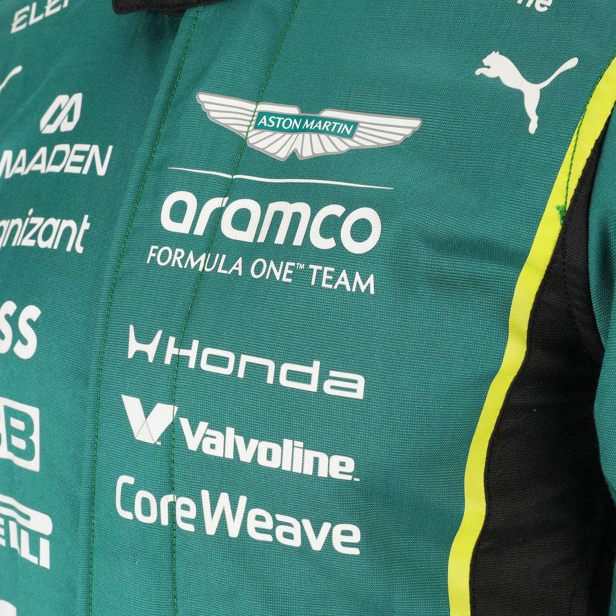The Austin Auction LOT 009 - Mathilda Paatz Unsigned 2026 Aston Martin Aramco Race Suit – Canadian Grand Prix Weekend