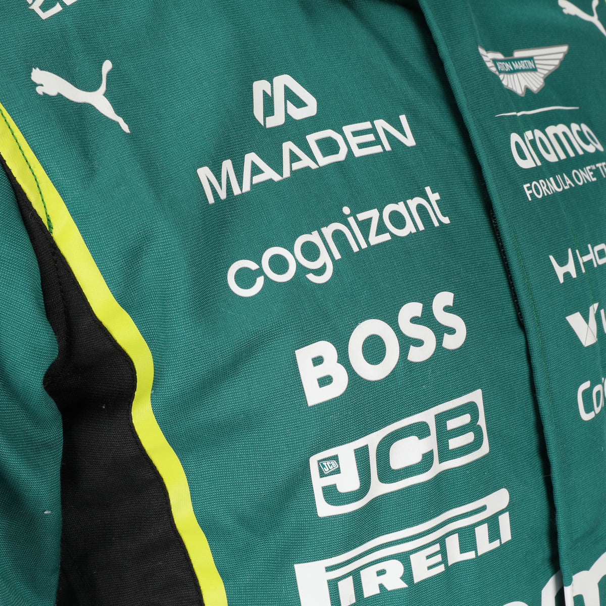 The Austin Auction LOT 009 - Mathilda Paatz Unsigned 2026 Aston Martin Aramco Race Suit – Canadian Grand Prix Weekend