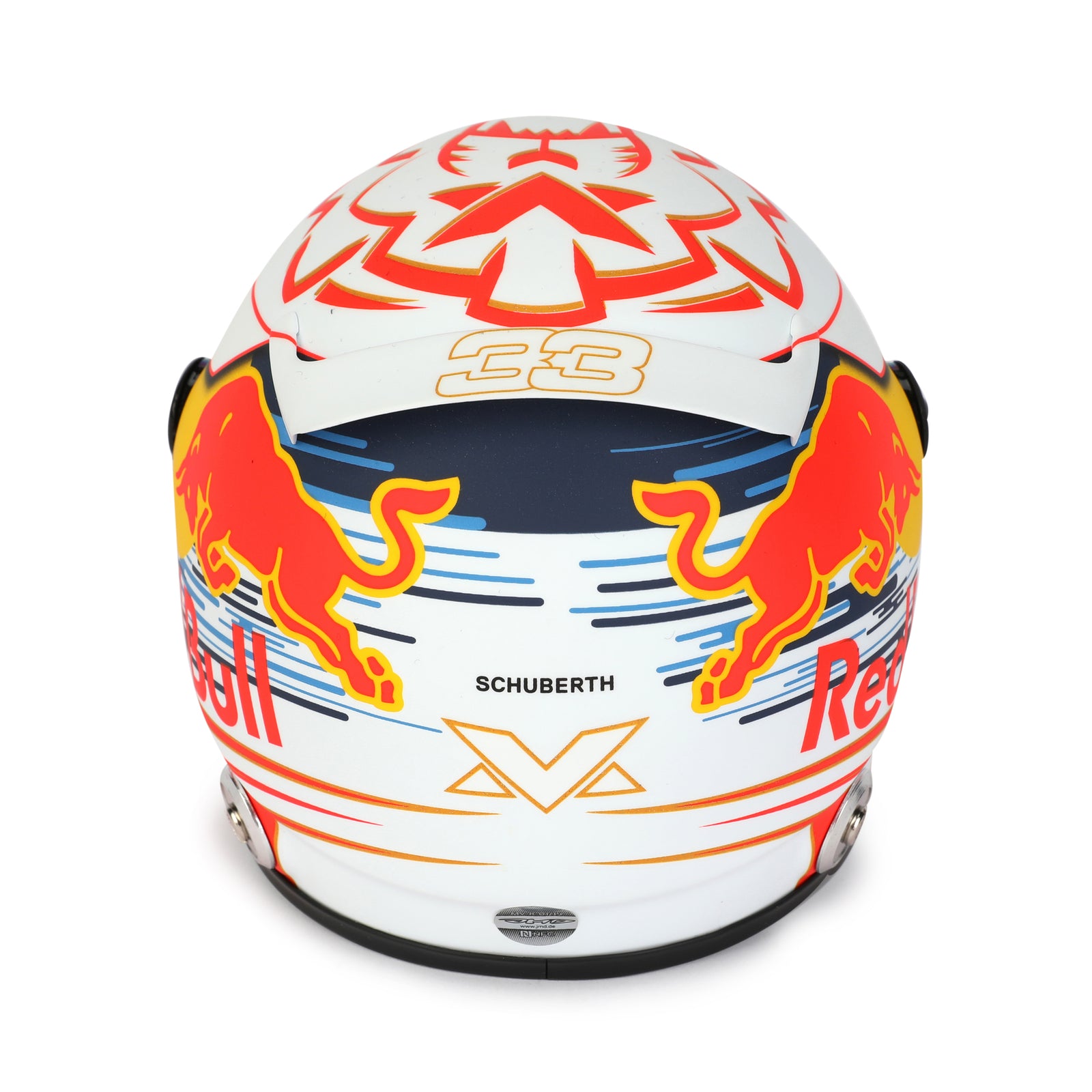 Miami Auction LOT 044 - Max Verstappen 2019 Red Bull 1:2 Scale Helmet – Signed