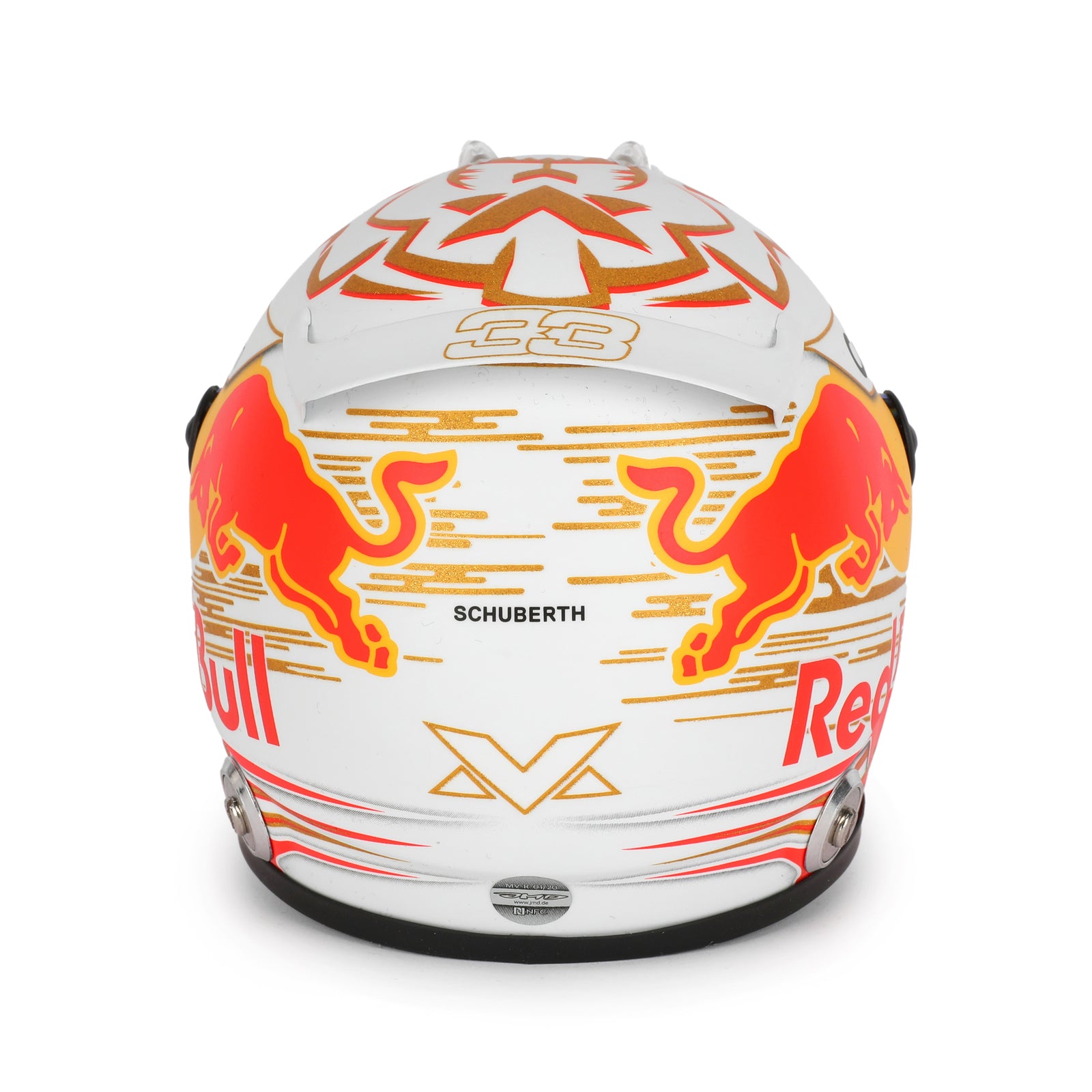 LOT 735 - Max Verstappen Signed 2020 Red Bull Racing 1:2 Scale Helmet