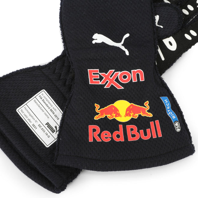 Season Launch LOT 039 - Max Verstappen 2021 Red Bull Gloves - USA GP Used