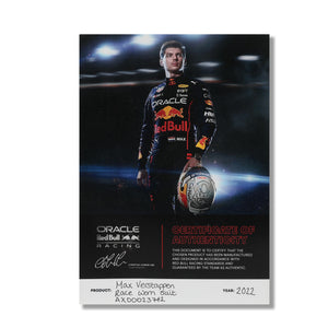 Max Verstappen Red Bull Racing Grand Prix Used Race Suit – 2022 Formula One World Championship