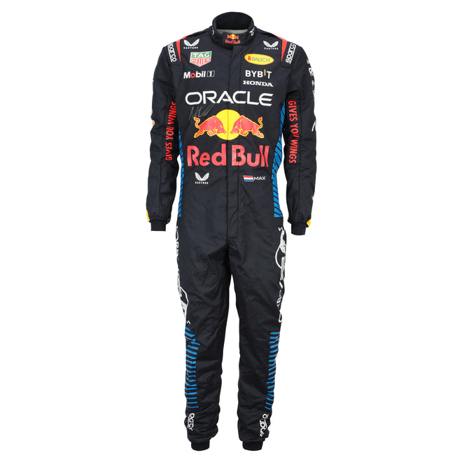 Max Verstappen Un-Signed 2024 Red Bull Racing Grand Prix Used Race Suit - Las Vegas GP