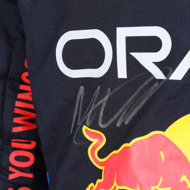 Max Verstappen 2024 Signed Grand Prix Used Oracle Red Bull Racing Suit - Las Vegas GP