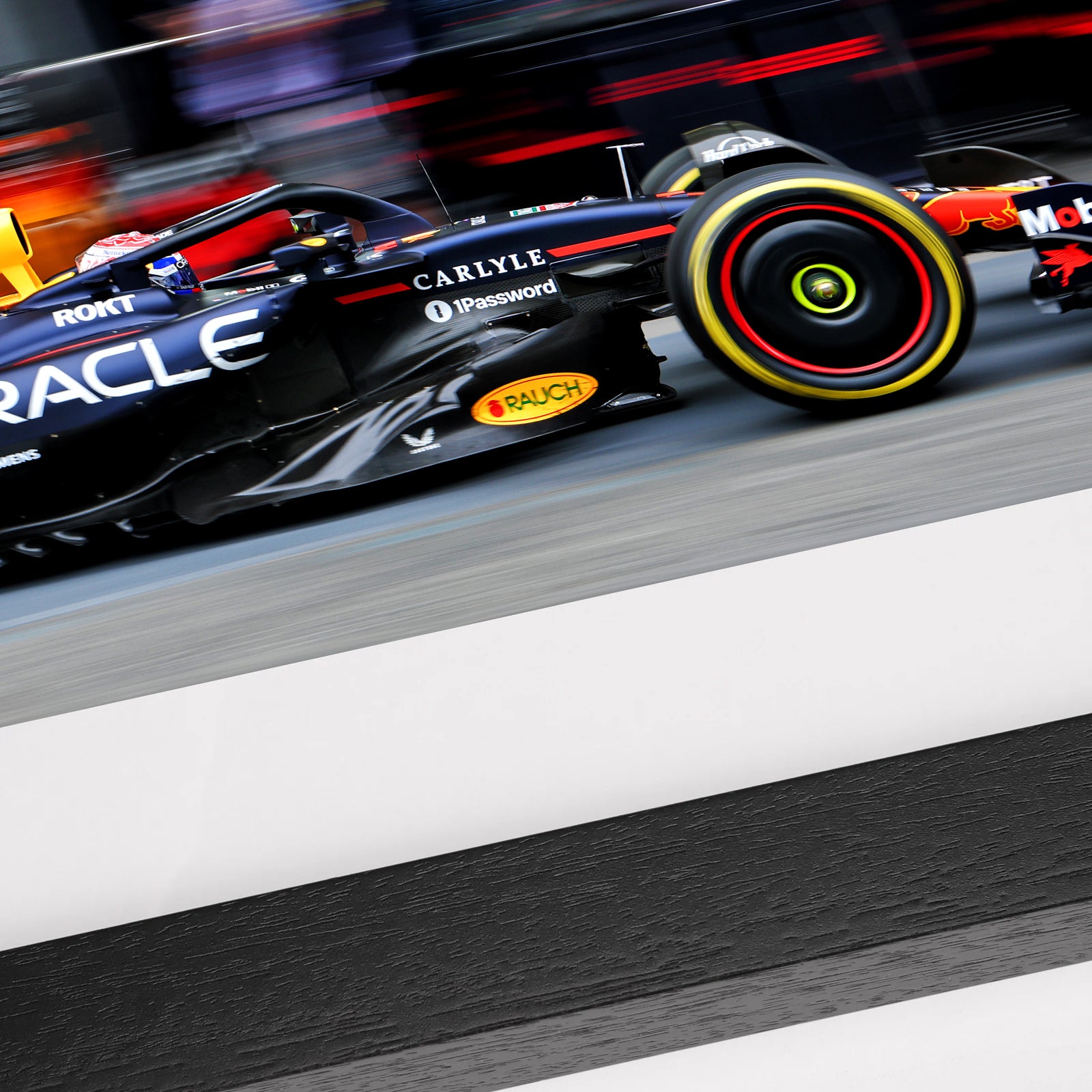 Max Verstappen 2025 Red Bull Racing Framed Photo - Azerbaijan GP