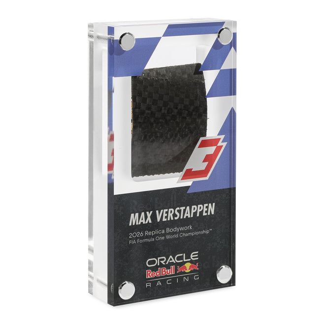 Red Bull Racing acrylic display replica bodywork Max Verstappen 2026 F1 memorabilia