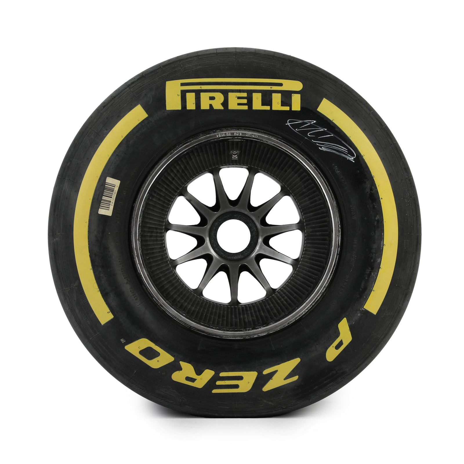 LOT 038 - Max Verstappen 2018 Signed Red Bull Racing Wheel and Tyre