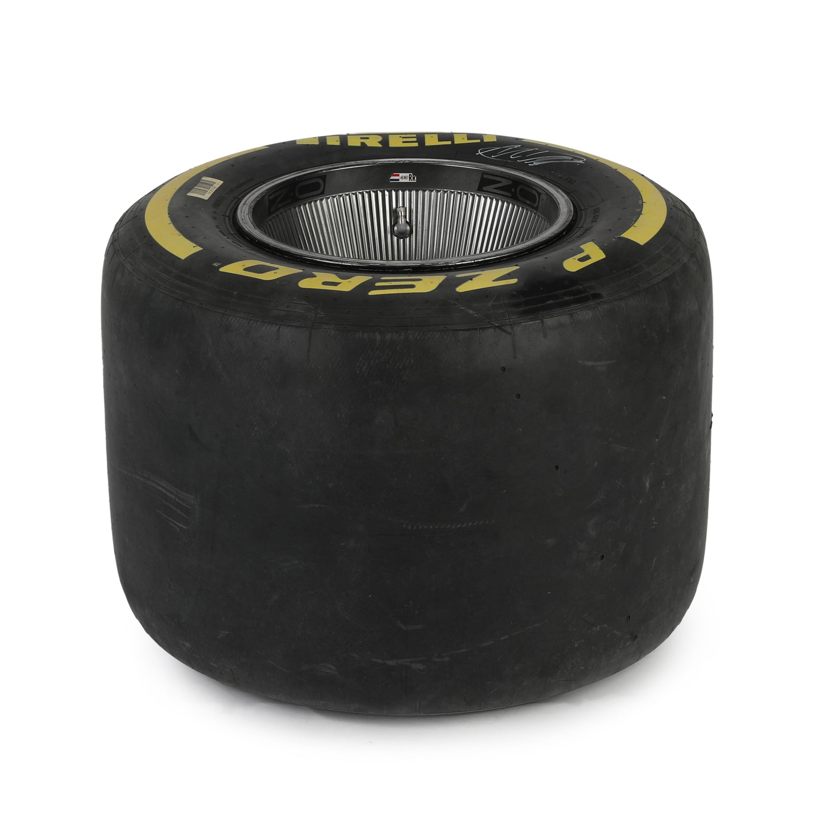 LOT 038 - Max Verstappen 2018 Signed Red Bull Racing Wheel and Tyre