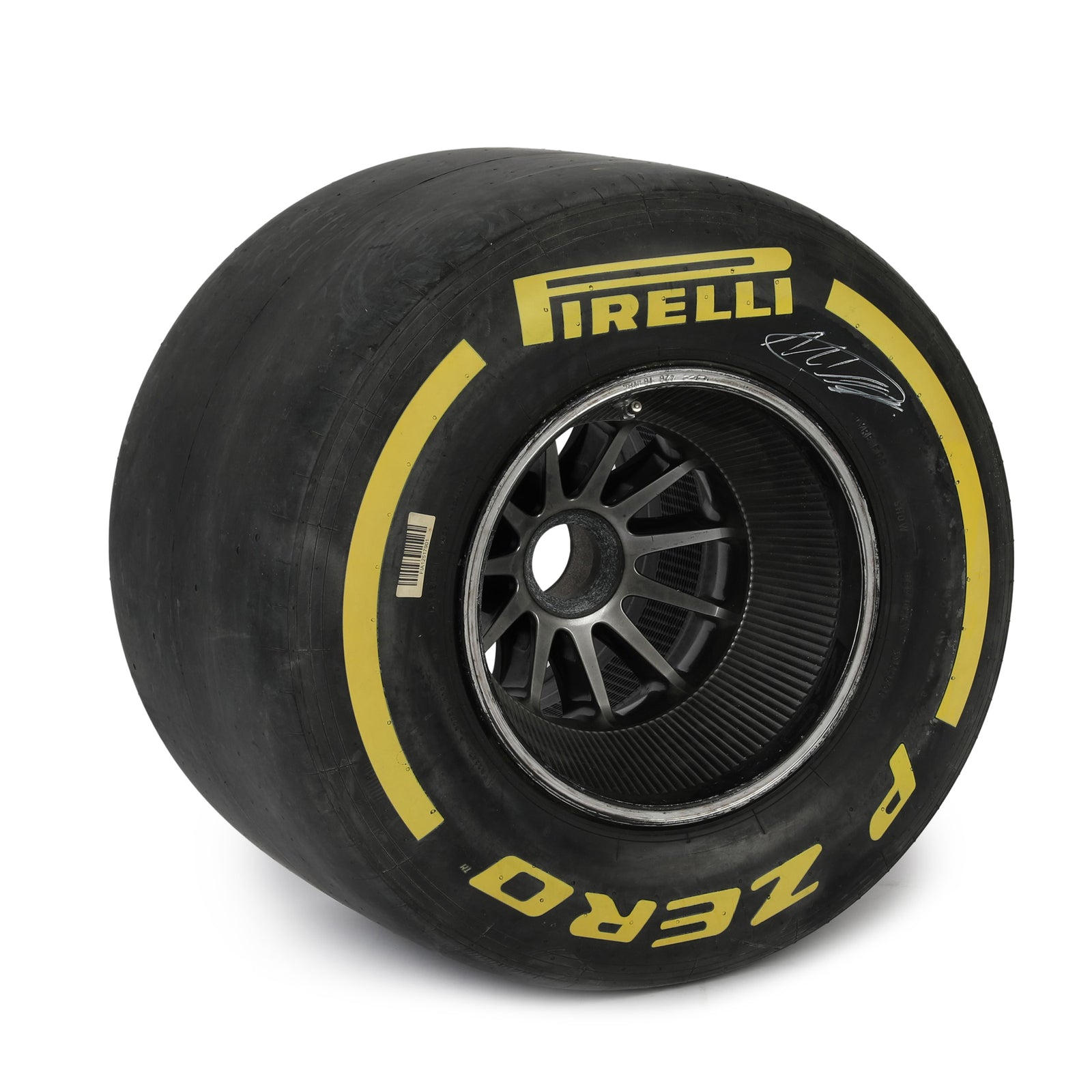 LOT 038 - Max Verstappen 2018 Signed Red Bull Racing Wheel and Tyre