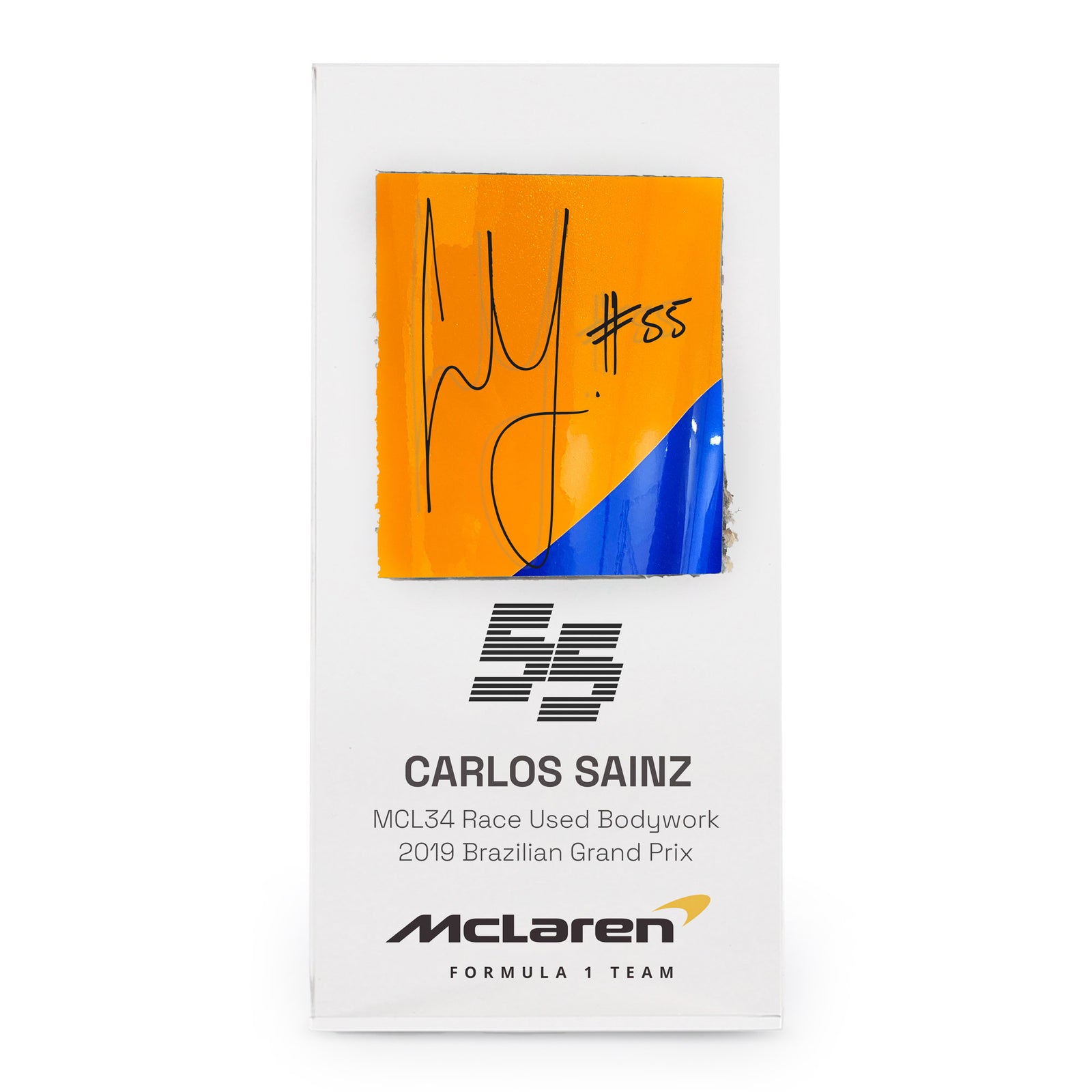 Carlos Sainz 2019 Bodywork in Acrylic – Brazilian GP
