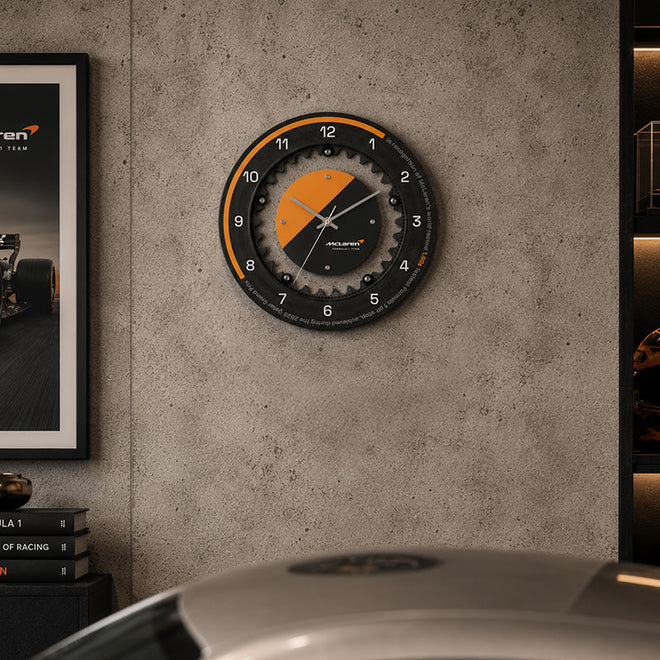 McLaren Brake Disc Clock