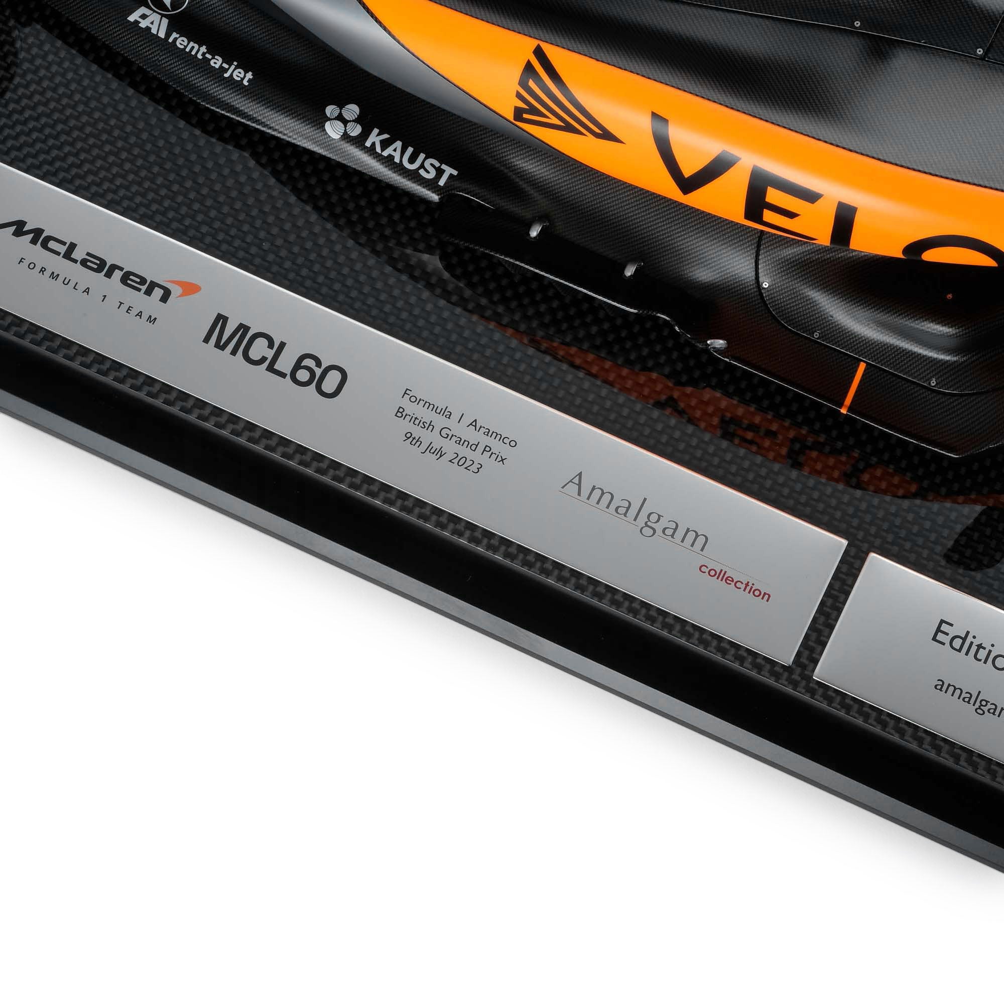 Limited Edition Lando Norris 2023 McLaren MCL60 1:8 Scale Model – British GP