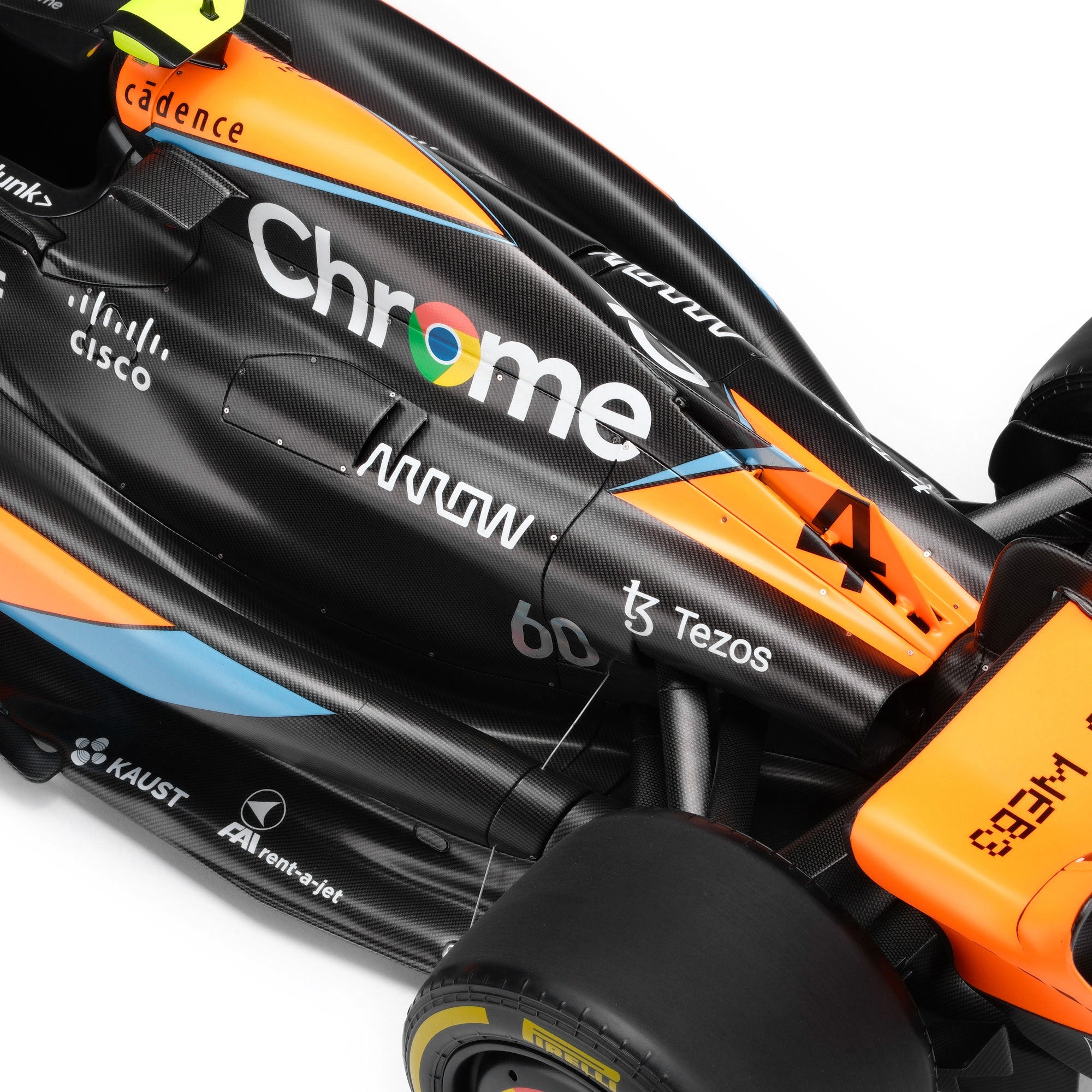 Limited Edition Lando Norris 2023 McLaren MCL60 1:8 Scale Model – Hungarian GP