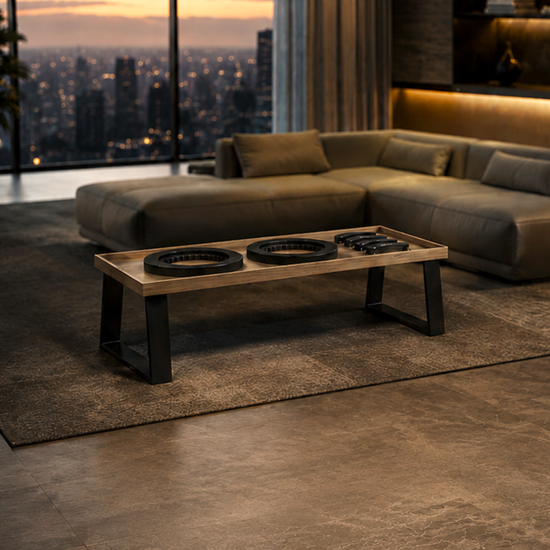 Lando Norris 2022 Race Used McLaren F1 Team Brake Disc & Pad Coffee Table - San Marino GP