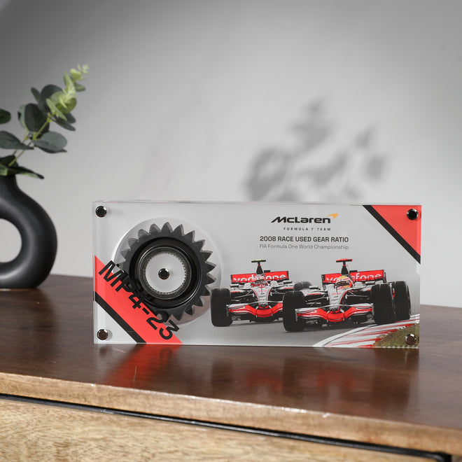 McLaren F1® Team 2008 Gear Ratio in Acrylic