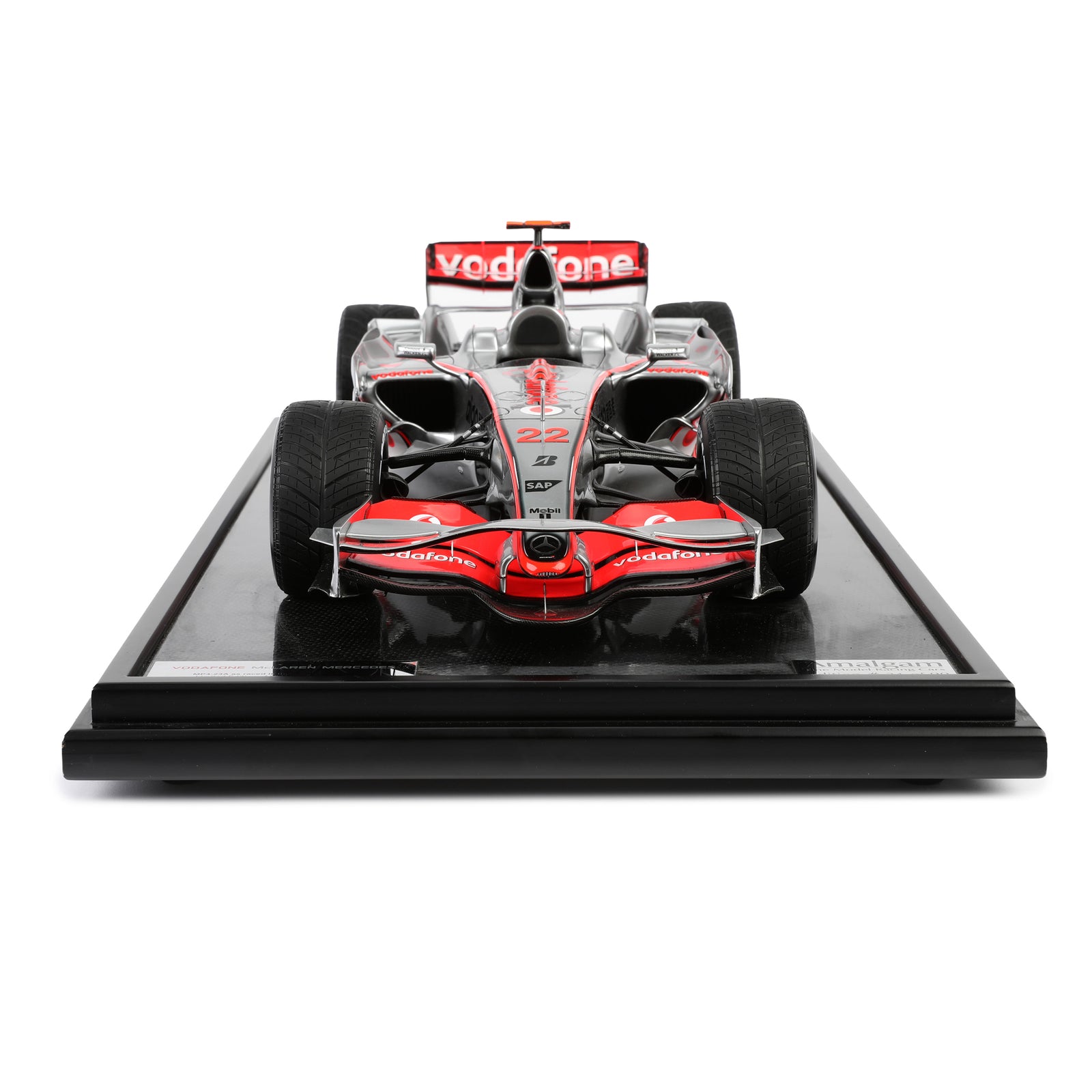 Season Launch LOT 014 – Lewis Hamilton 2008 McLaren MP4-23A 1:8 Scale Model Car - Monaco GP Amalgam