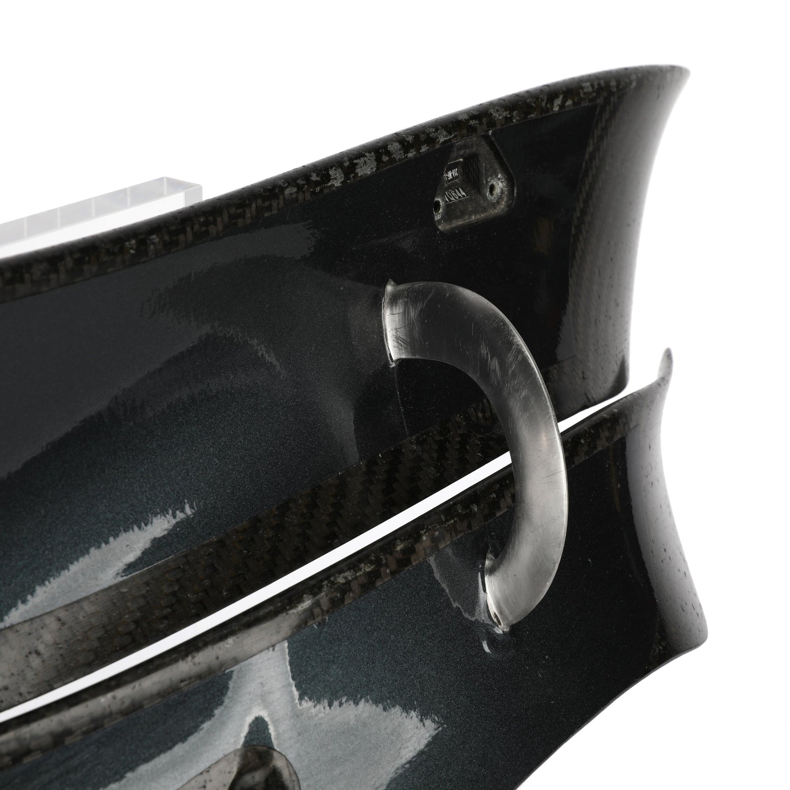 Auction LOT 013 - McLaren 2016 Left Front Wing Flap on Display Stand