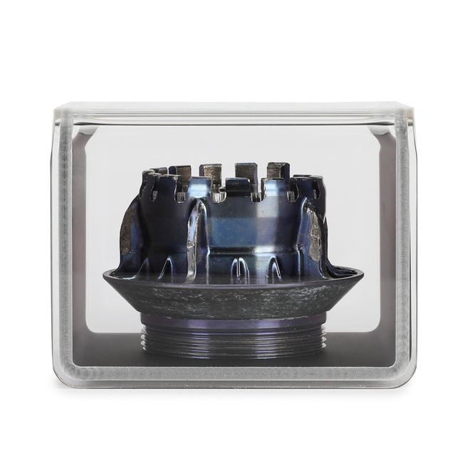 McLaren F1 Team 2024 Used Blue Wheel Nut in Display Case