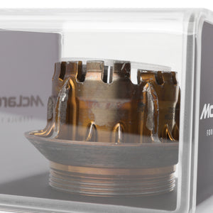 McLaren 2023 Race-Used Wheel Nut in Display Case - Gold