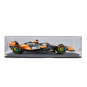 Limited Edition Oscar Piastri 2024 McLaren MCL38 1:8 Scale Model – Miami GP Amalgam Collection