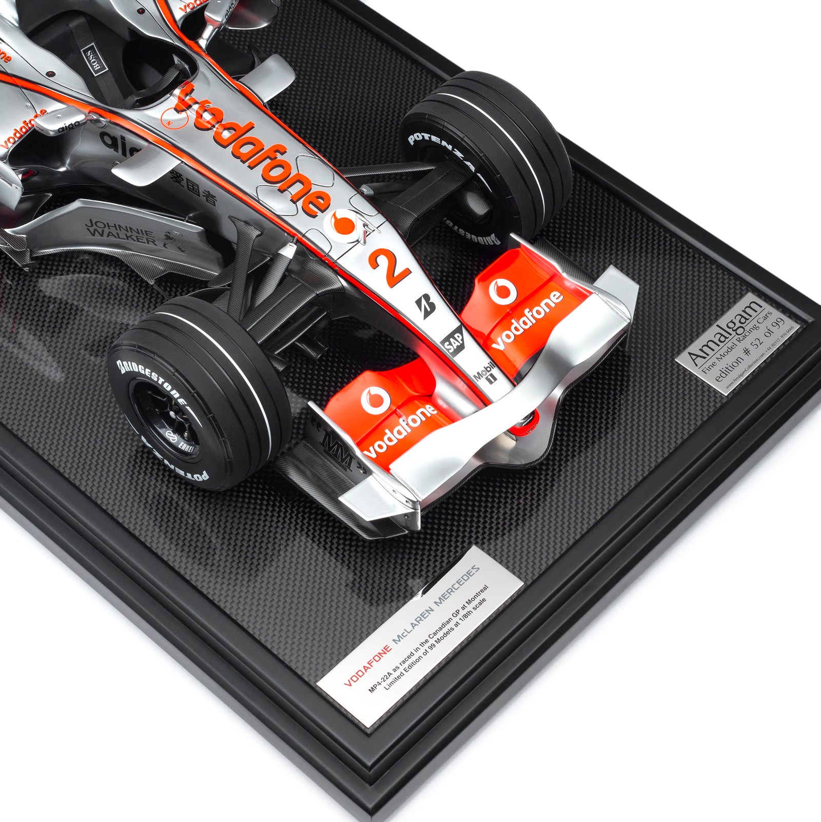 Lewis Hamilton McLaren MP4-22 Canadian GP –  Amalgam 1:8 Scale Model