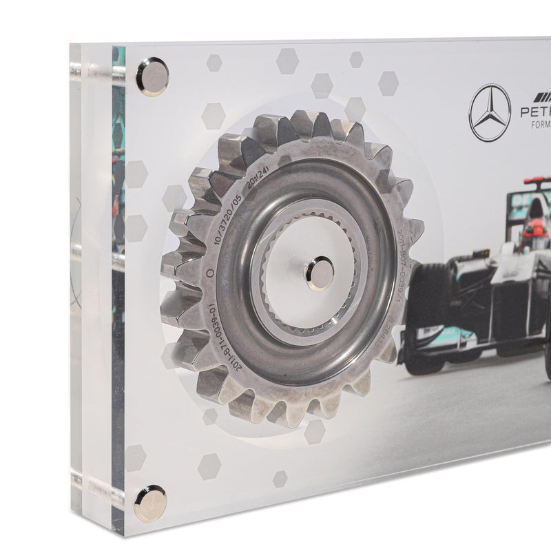 Mercedes AMG Petronas 2011 Gear Ratio in Acrylic