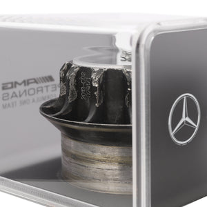 Mercedes AMG Petronas 2013 Grand Prix Used Wheel Nut in Display Case - Black