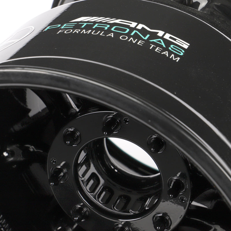 Mercedes-AMG PETRONAS F1 Team 2017 Season Used Rear Wheel Rim Table