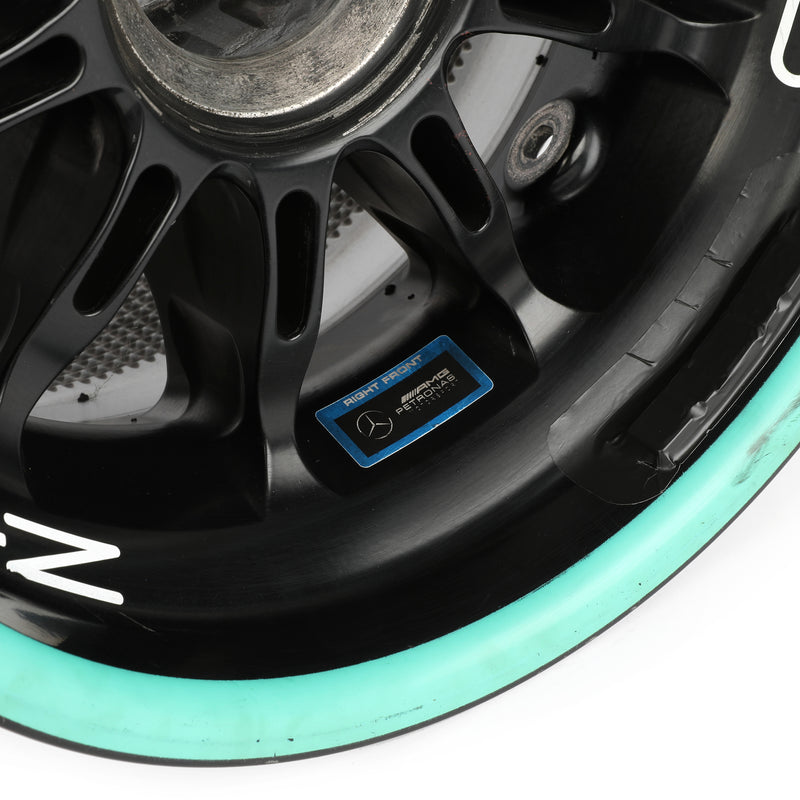 Mercedes-AMG PETRONAS F1® Team 2019 Season Used Front Wheel Rim Table