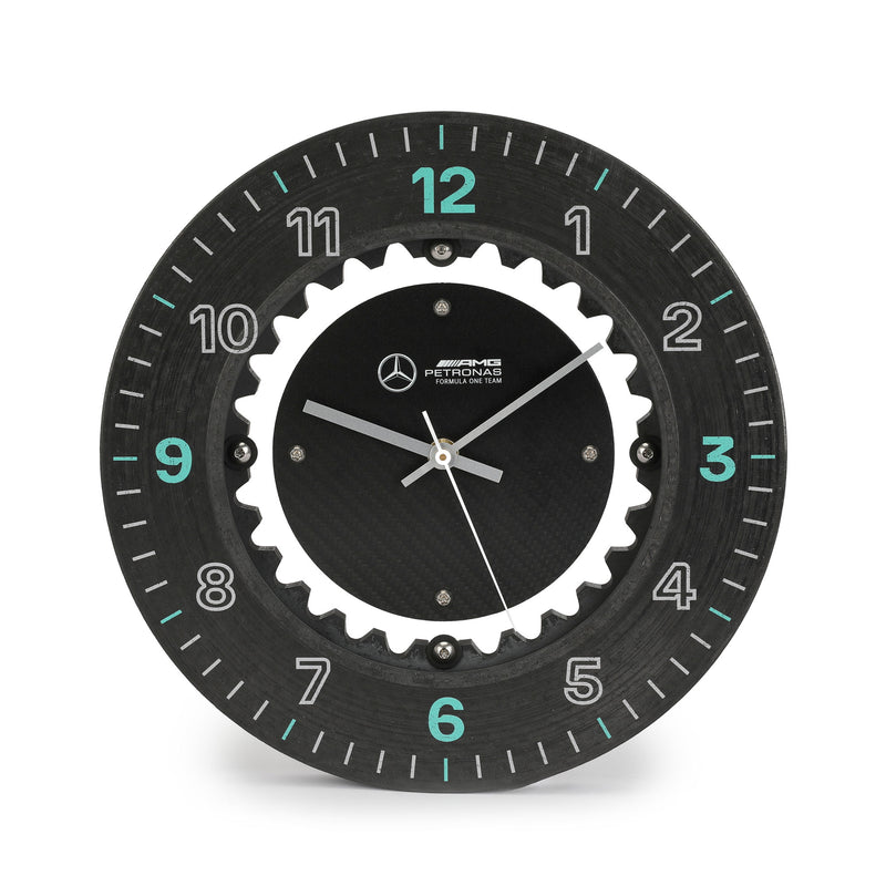 Mercedes AMG Petronas brake disc clock authentic motorsport inspired timepiece display