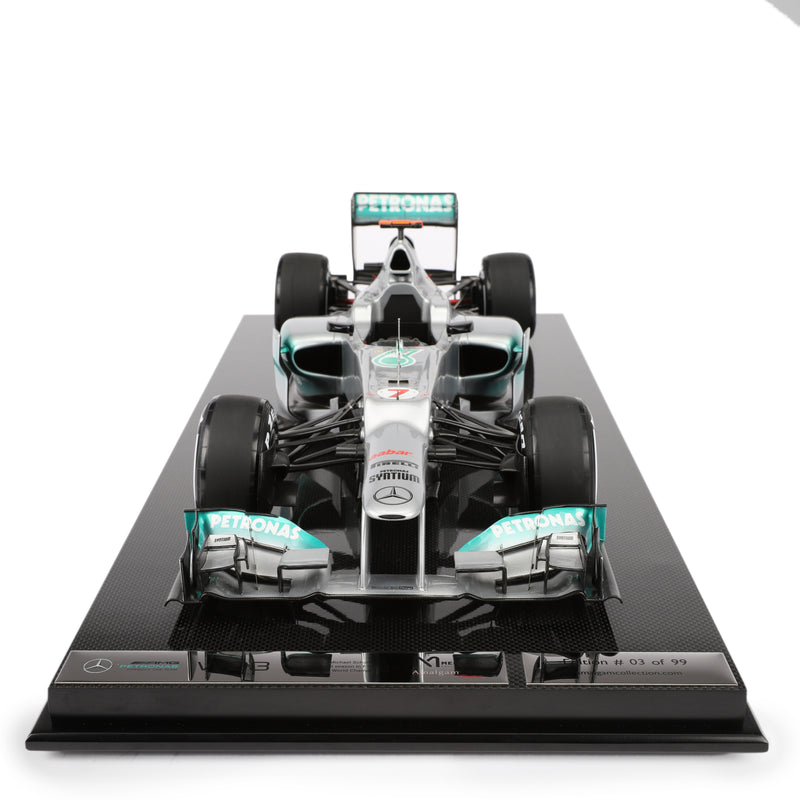 Michael Schumacher 2012 Mercedes-AMG Petronas F1 Team W03 1:8 Scale Model