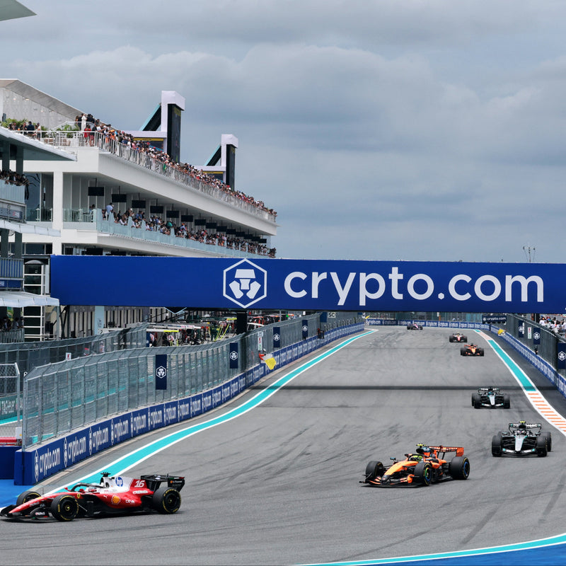 Formula 1 Miami Grand Prix 2027 personalised chequered flag featuring your chosen name