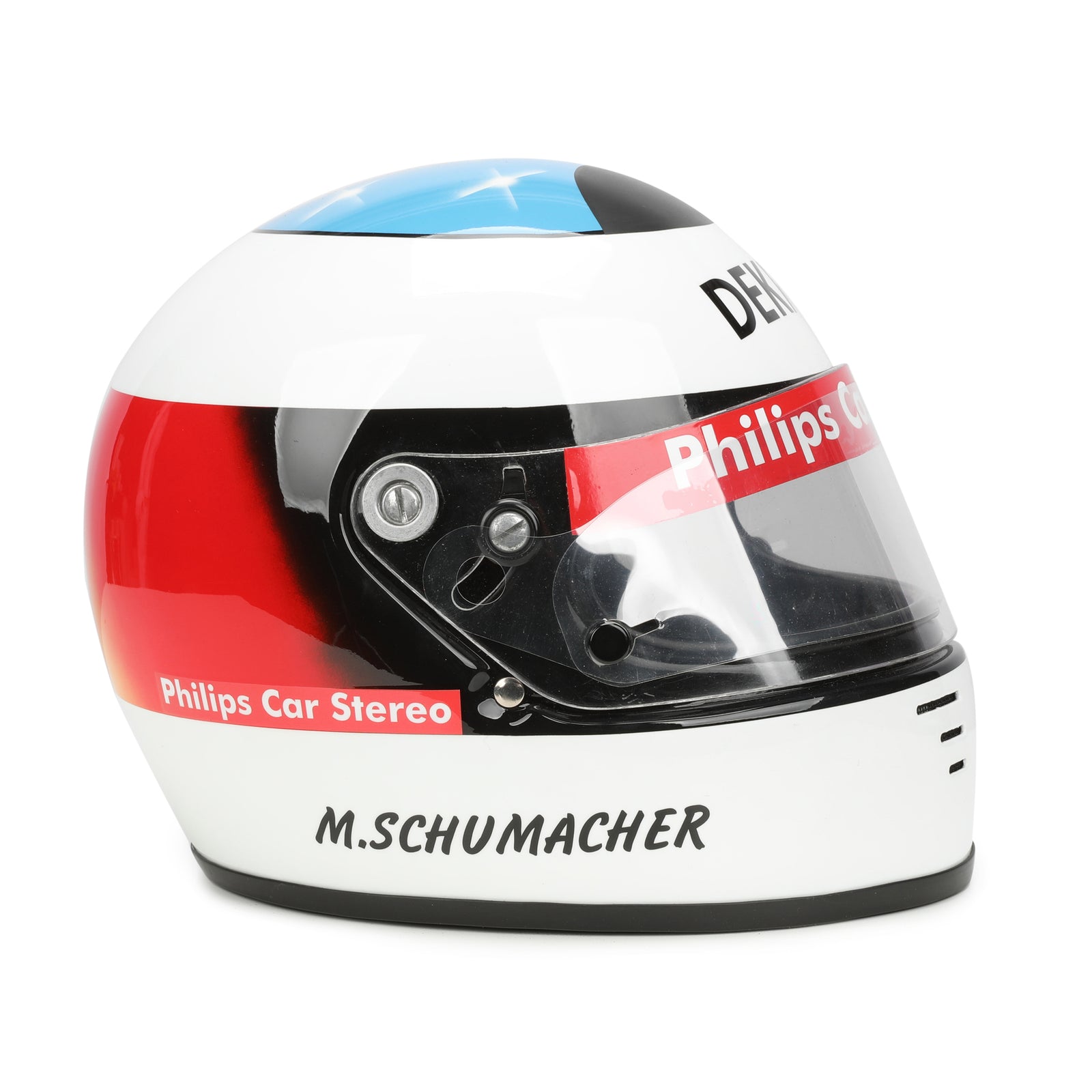 LOT 741 - Michael Schumacher 1991 Jordan Helmet – Belgium GP Replica